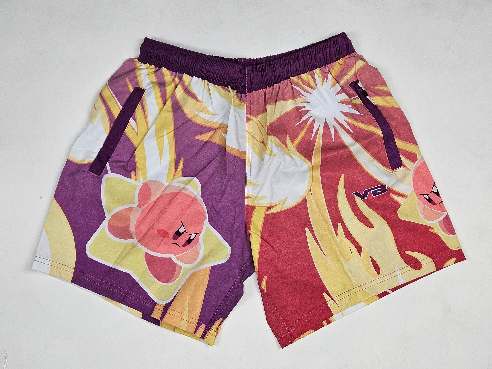 Limited Edition Fire Kirby Shorts