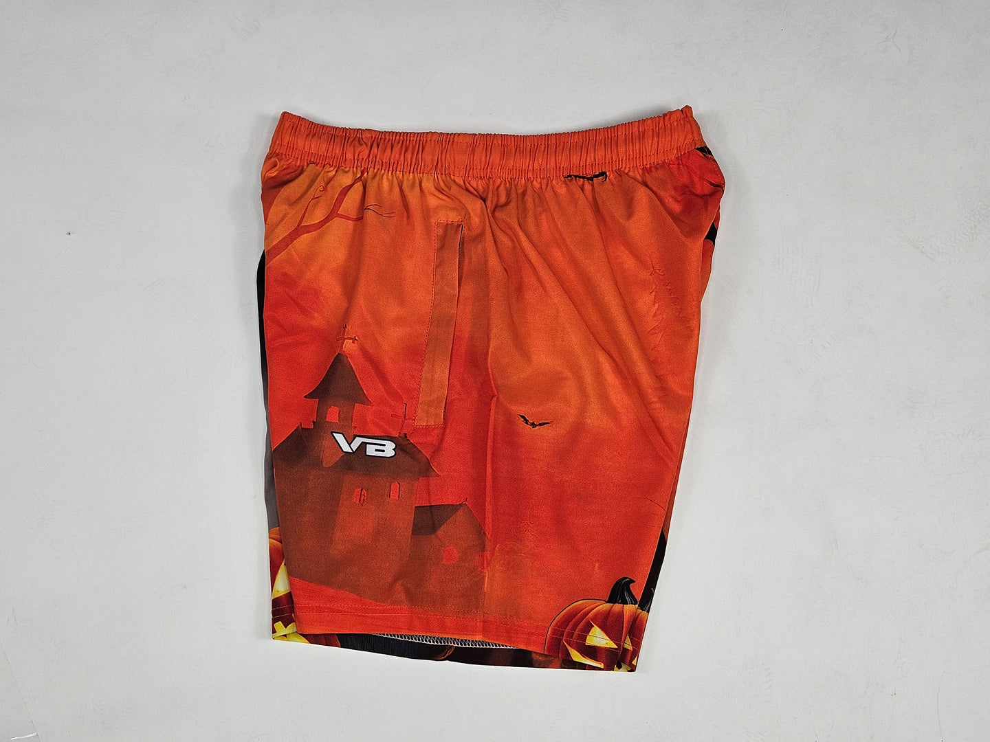 VB Orange Halloween Shorts