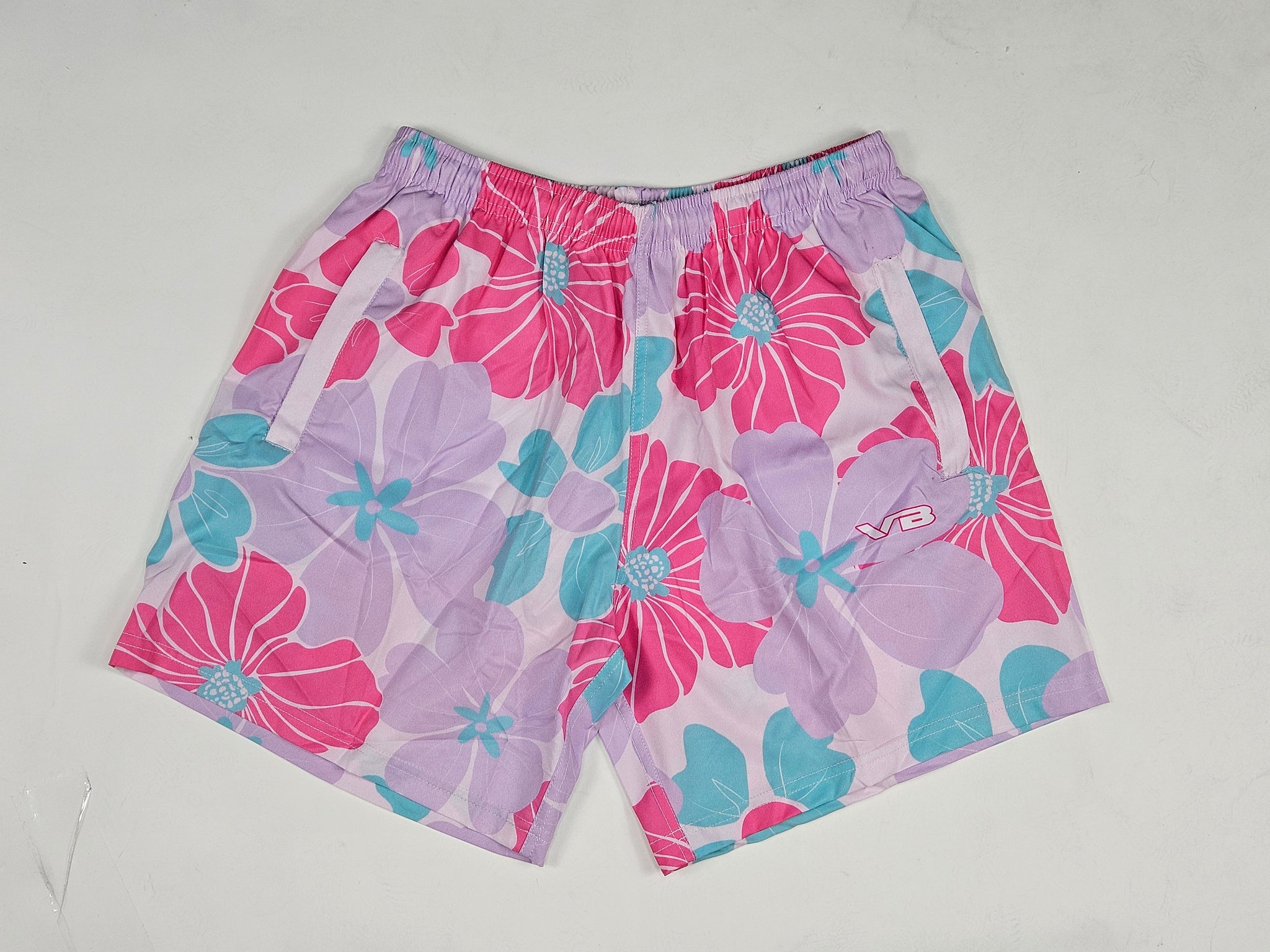 VB Pink Flower Shorts