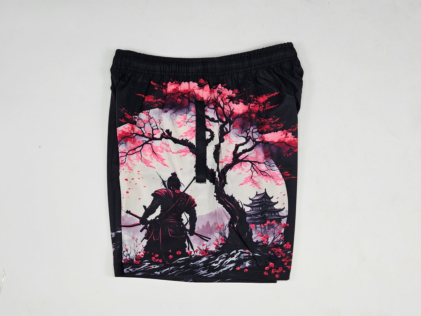 VB White Moon Samurai Shorts