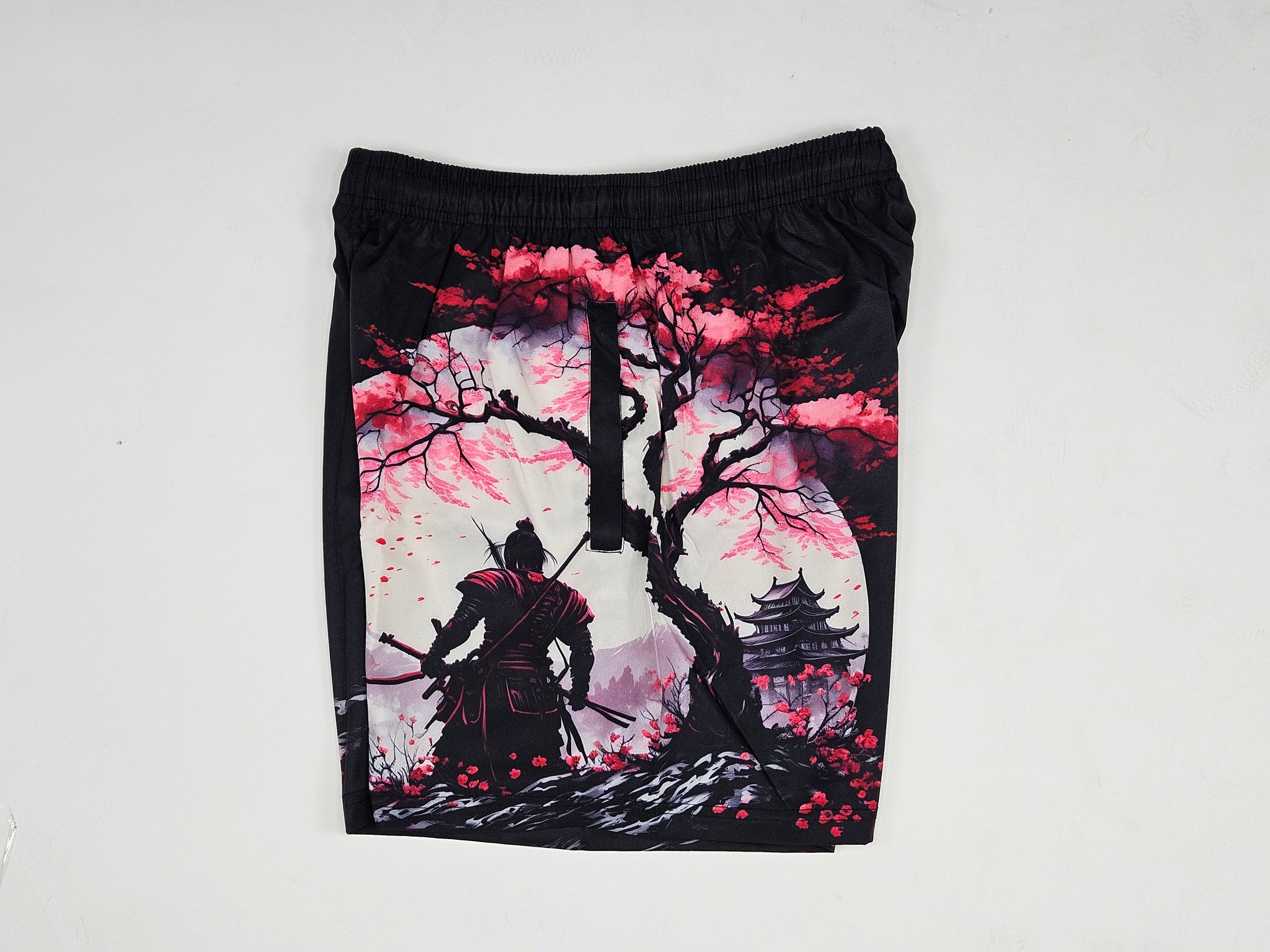 VB White Moon Samurai Shorts