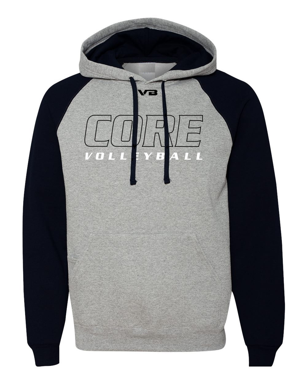 CORE Colorblocked Hooded Sweatshirt