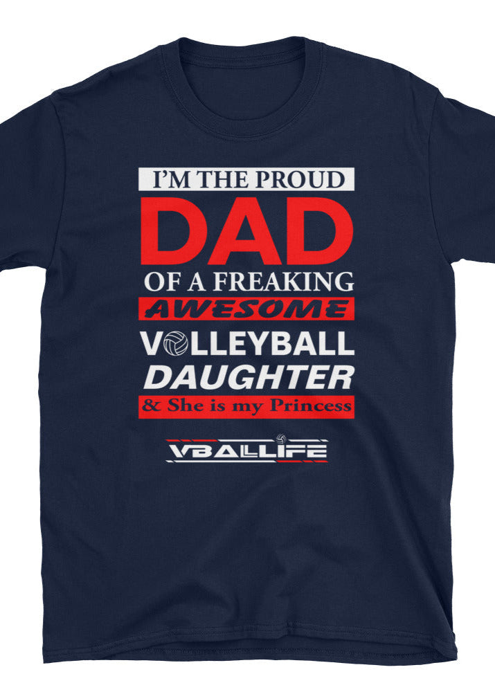 VBALLIFE Awesome Dad T-shirt