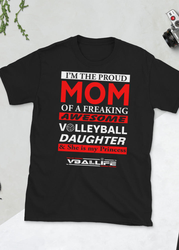 VBALLIFE Awesome VB Mom T-Shirt