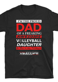 VBALLIFE Awesome Dad T-shirt