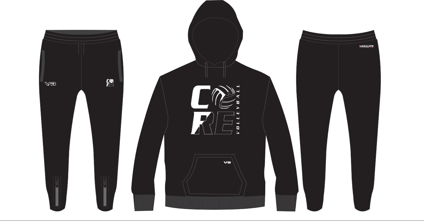2024 CORE TEAM UNISEX HOODED SET
