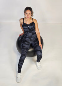 VB Camo Strapless Long back bodysuit