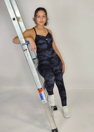 VB Camo Strapless Long back bodysuit