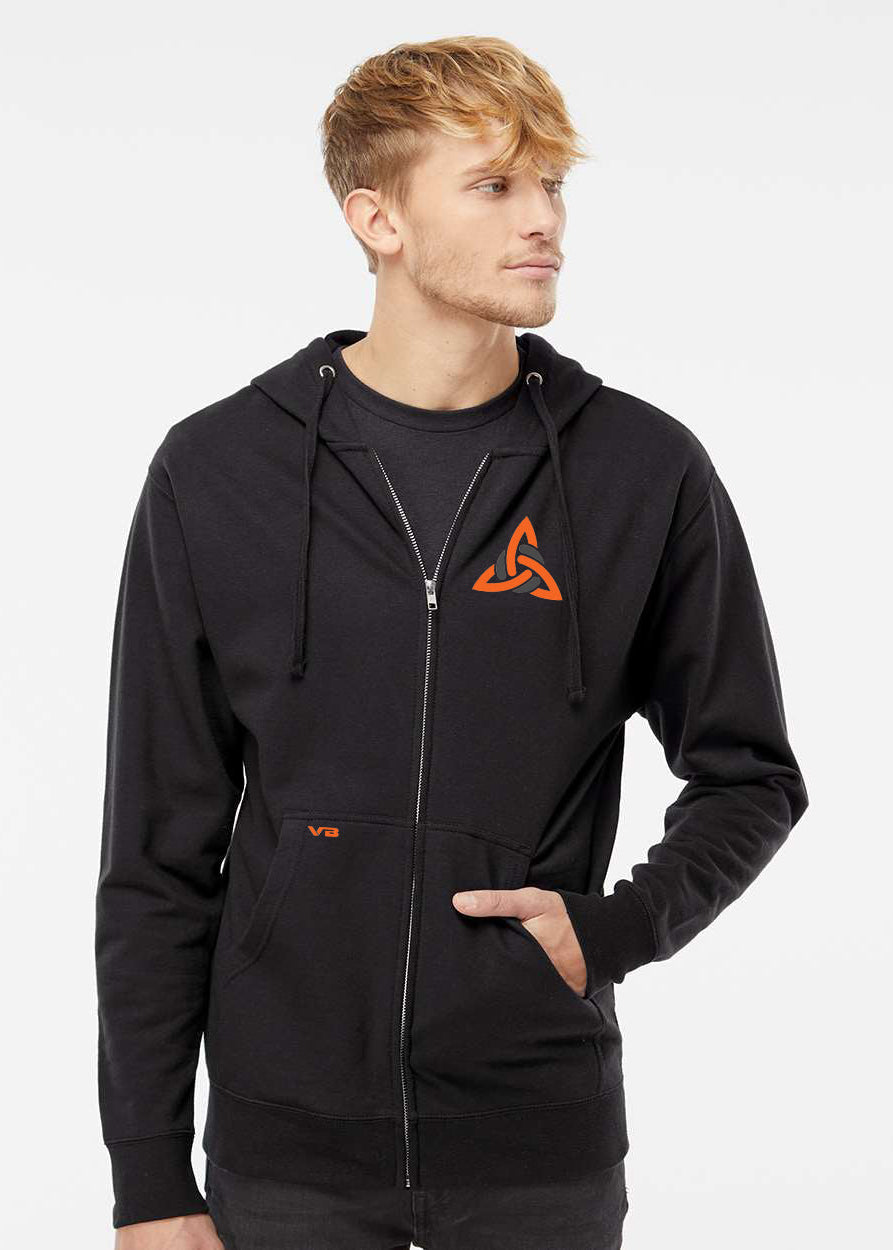 UNITY Unisex Midweight Full-Zip Hooded Sweatshirt