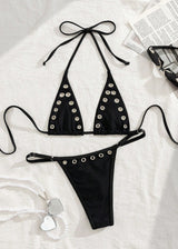 VB European Bikini with Stylish Grommet