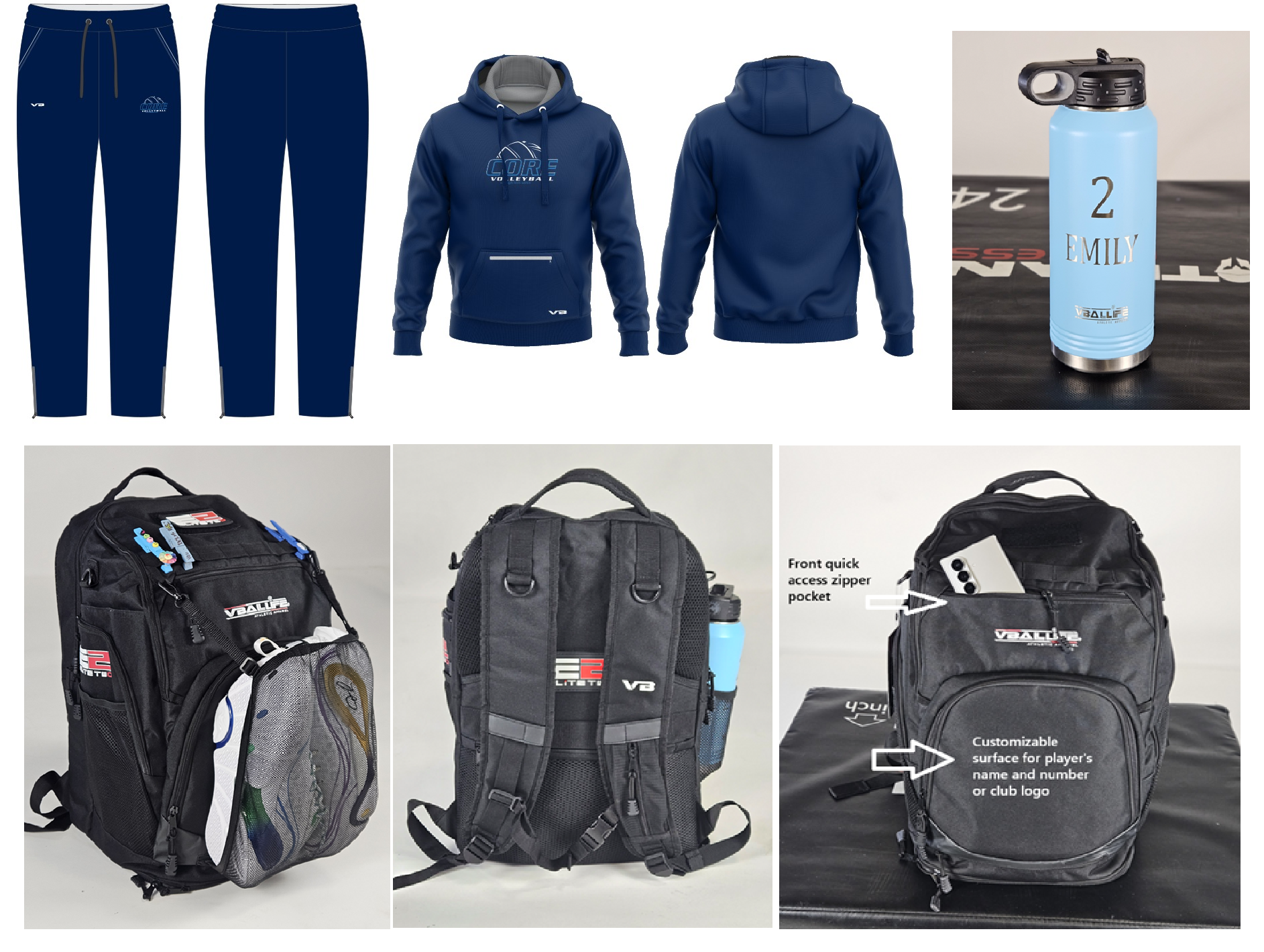 2026 CORE WOMEN TEAM HOODED PACKAGE