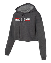 VBALLIFE CROPPED FLEECE HOODIE
