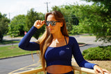 VB Lux Seamless Ribbed Long Sleeve & Bottom Yoga Set