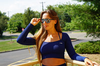 VB Lux Seamless Ribbed Long Sleeve & Bottom Yoga Set