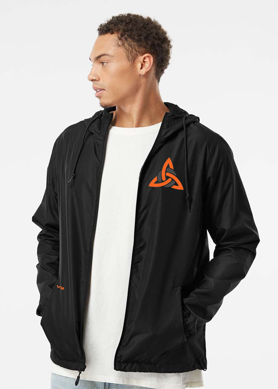 UNITY Men's Lightweight Windbreaker Full-Zip Jacket