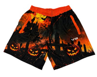 VB Halloween Pumpkin Athletic Shorts