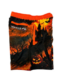 VB Halloween Pumpkin Athletic Shorts