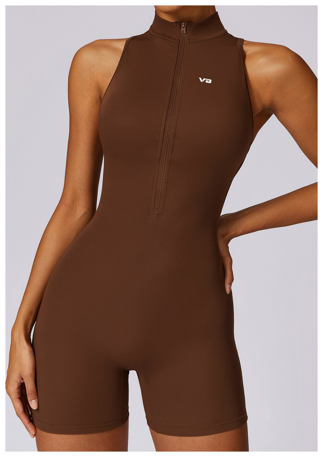 VB Sculpt & Scrunch Short Bodysuit Jumpsuit