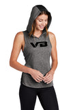 VBALLIFE Ladies Sleeveless Wicking Hoodie Tank