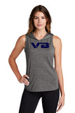 VBALLIFE Ladies Sleeveless Wicking Hoodie Tank