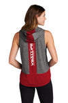 VBALLIFE Ladies Sleeveless Wicking Hoodie Tank