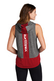 VBALLIFE Ladies Sleeveless Wicking Hoodie Tank