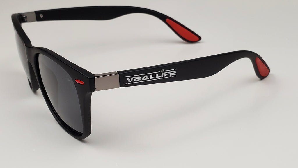 Red shop dot glasses