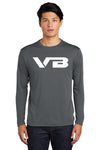 VBALLIFE Long Sleeve Competitor Tee with VB chest