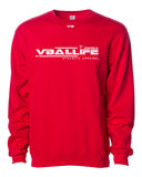 VBALLIFE Midweight Unisex Sweatshirt