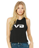 VB Women's Racerback Cropped Tank - 6682