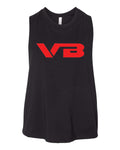 VB Women's Racerback Cropped Tank - 6682