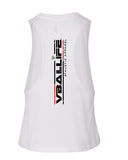 VB Women's Racerback Cropped Tank - 6682