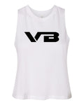 VB Women's Racerback Cropped Tank - 6682