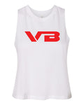 VB Women's Racerback Cropped Tank - 6682