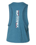 VB Women's Racerback Cropped Tank - 6682