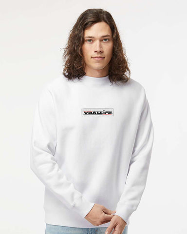 VBALLIFE Premium Heavyweight Cross-Grain Crewneck Sweatshirt