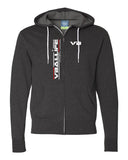 VBALLIFE Unisex Lightweight Full-Zip Hooded Sweatshirt -