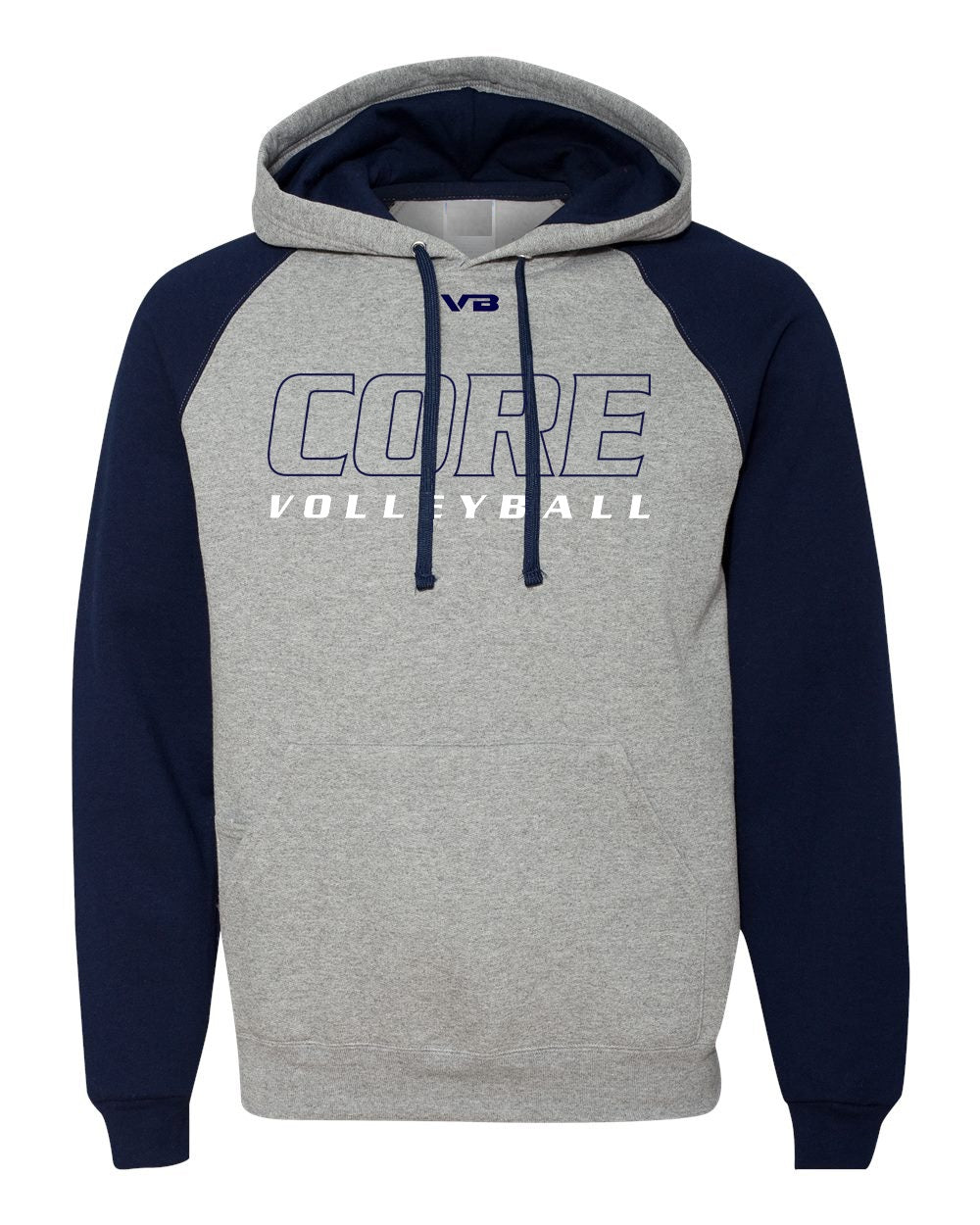 CORE Colorblocked Hooded Sweatshirt