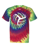 VB Ballout Multi-Color Spiral Tie-Dyed T-Shirt - 200MS