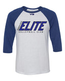 GSEVC Unisex Three-Quarter Sleeve Baseball Tee - 3200